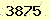 請輸入此驗證碼 : 3875