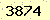 請輸入此驗證碼 : 3874