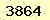 請輸入此驗證碼 : 3864