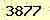 請輸入此驗證碼 : 3877