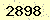 請輸入此驗證碼 : 2898