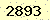 請輸入此驗證碼 : 2893