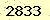 請輸入此驗證碼 : 2833