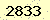 請輸入此驗證碼 : 2833