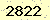 請輸入此驗證碼 : 2822