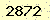 請輸入此驗證碼 : 2872