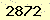 請輸入此驗證碼 : 2872