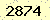 請輸入此驗證碼 : 2874