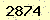 請輸入此驗證碼 : 2874