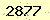 請輸入此驗證碼 : 2877