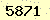 請輸入此驗證碼 : 5871