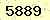 請輸入此驗證碼 : 5889