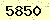 請輸入此驗證碼 : 5850