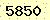 請輸入此驗證碼 : 5850