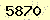 請輸入此驗證碼 : 5870