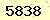 請輸入此驗證碼 : 5838