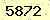 請輸入此驗證碼 : 5872
