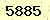 請輸入此驗證碼 : 5885