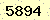 請輸入此驗證碼 : 5894