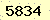 請輸入此驗證碼 : 5834