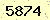 請輸入此驗證碼 : 5874