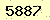 請輸入此驗證碼 : 5887