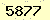 請輸入此驗證碼 : 5877