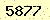 請輸入此驗證碼 : 5877