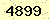 請輸入此驗證碼 : 4899