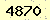 請輸入此驗證碼 : 4870