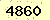 請輸入此驗證碼 : 4860