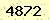請輸入此驗證碼 : 4872
