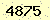 請輸入此驗證碼 : 4875