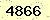 請輸入此驗證碼 : 4866