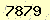 請輸入此驗證碼 : 7879