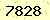 請輸入此驗證碼 : 7828