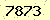請輸入此驗證碼 : 7873