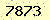 請輸入此驗證碼 : 7873