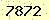 請輸入此驗證碼 : 7872