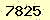 請輸入此驗證碼 : 7825