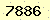 請輸入此驗證碼 : 7886