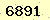 請輸入此驗證碼 : 6891