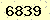 請輸入此驗證碼 : 6839