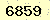 請輸入此驗證碼 : 6859