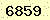 請輸入此驗證碼 : 6859