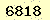 請輸入此驗證碼 : 6818