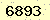 請輸入此驗證碼 : 6893