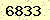請輸入此驗證碼 : 6833