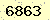 請輸入此驗證碼 : 6863