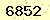 請輸入此驗證碼 : 6852